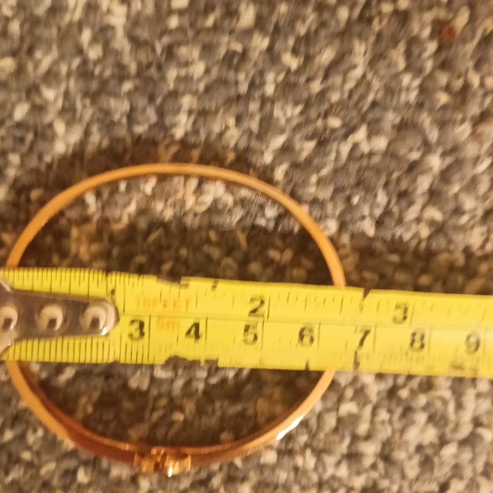 Michael Kors Rose gold tone and crystal rhinestone snap side women's bra… - Picture 7 of 7